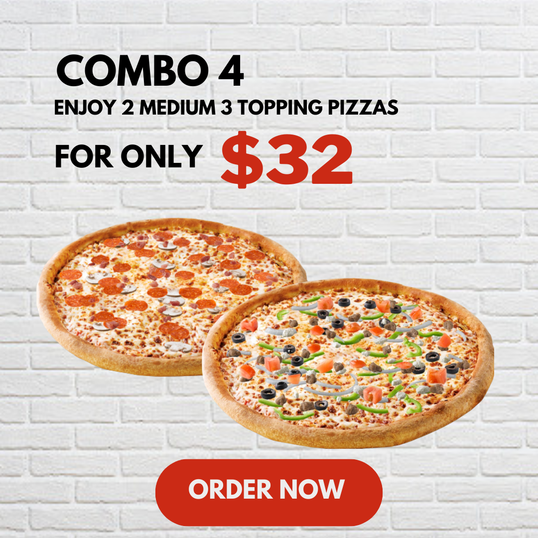 Combo 4 - Medium | Pizza Cottage